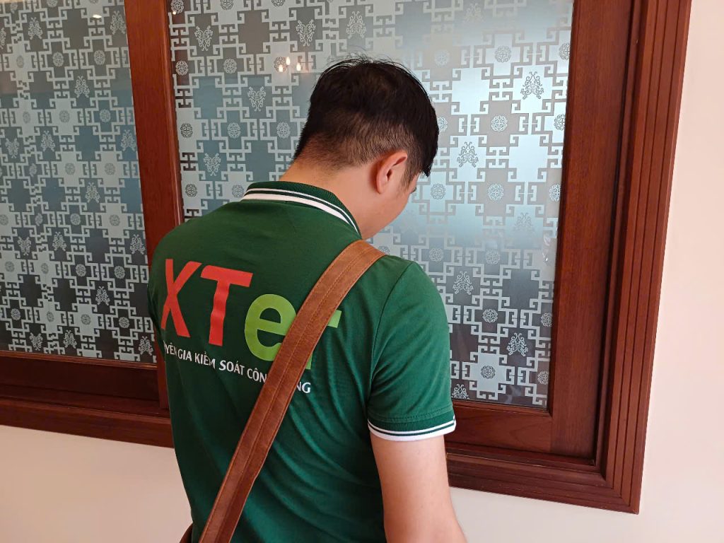 XTER kiểm tra đường đi tổ mối