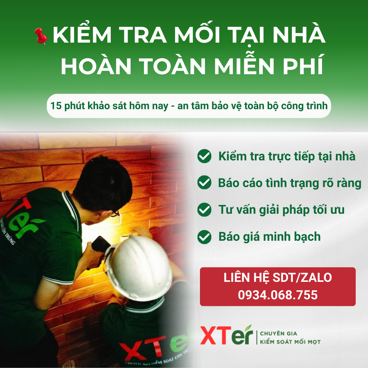 Khảo Sát Diệt Mối Tại Nhà Dĩ An Miễn Phí